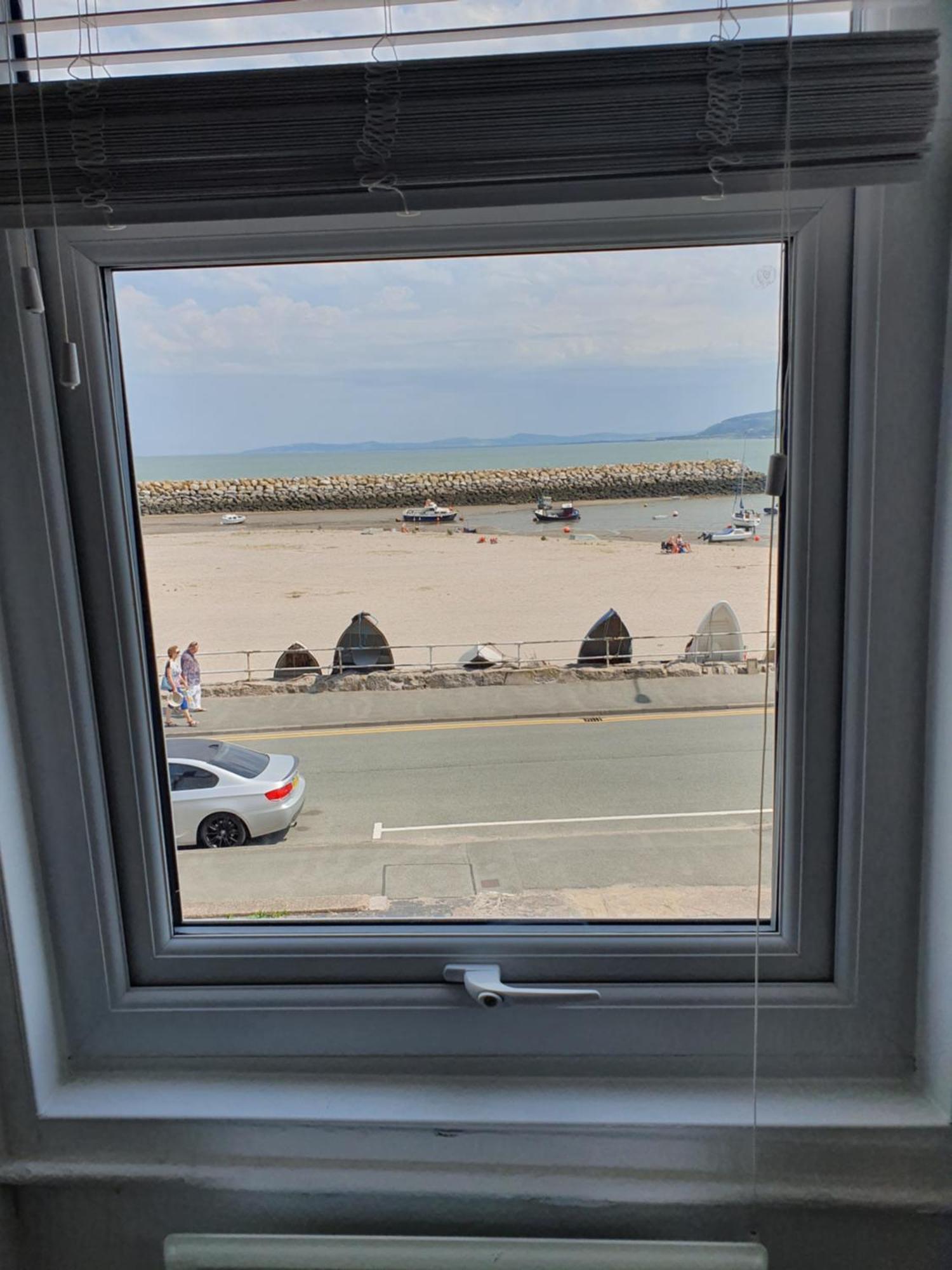 Ferienwohnung 3 Harbour Views Rhôs-on-Sea Exterior foto