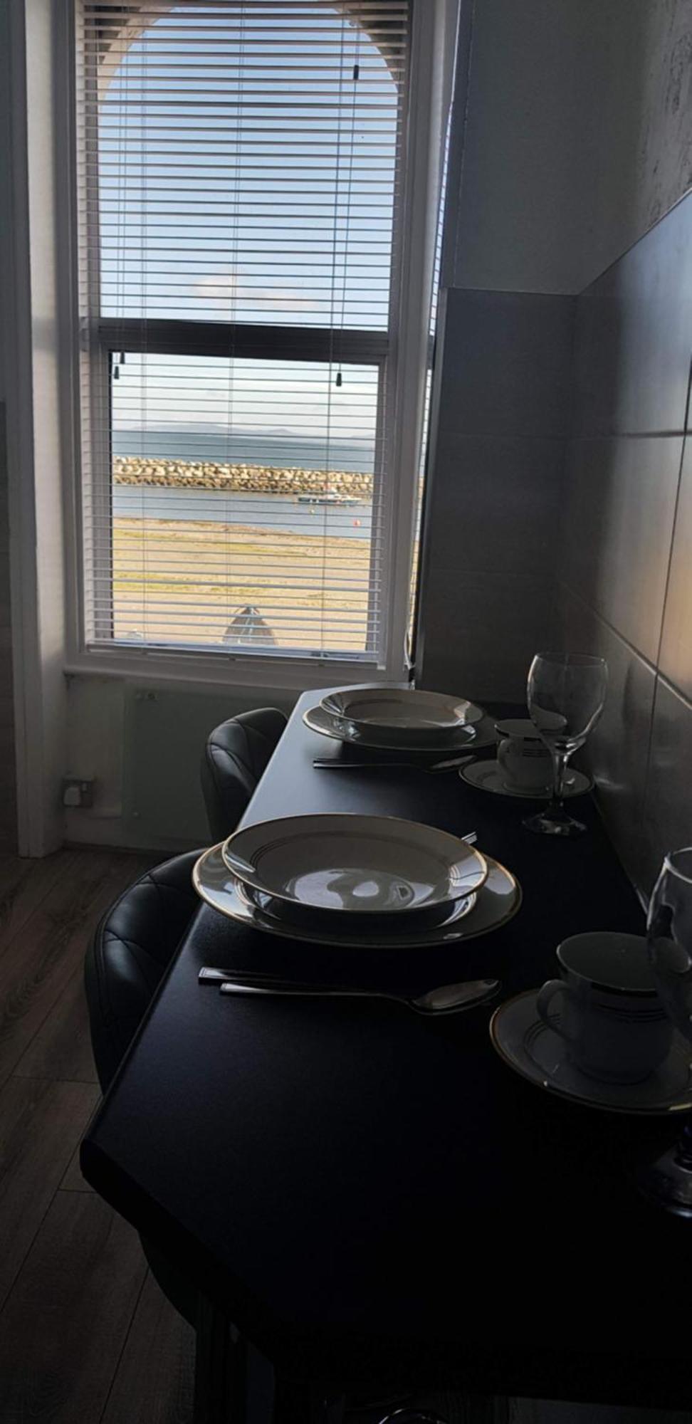 Ferienwohnung 3 Harbour Views Rhôs-on-Sea Exterior foto